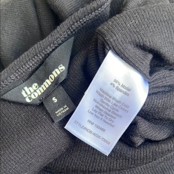 The Commons Soft Ribbed Long Sleeve Midi Dress - S - Picture 7 of 7